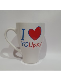 Чашка біла "I love YOUрку"