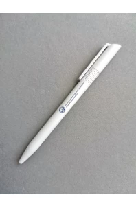 Ручка з гербом Національного юридичного університету імені Ярослава Мудрого (пластик, колір білий)