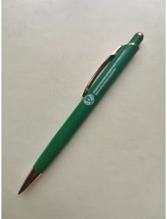 Ручка металева з гербом і надписом НЮУ