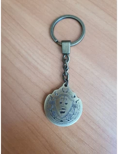 Брелок Національний юридичний університету імені Ярослава Мудрого. Бронза і латунь