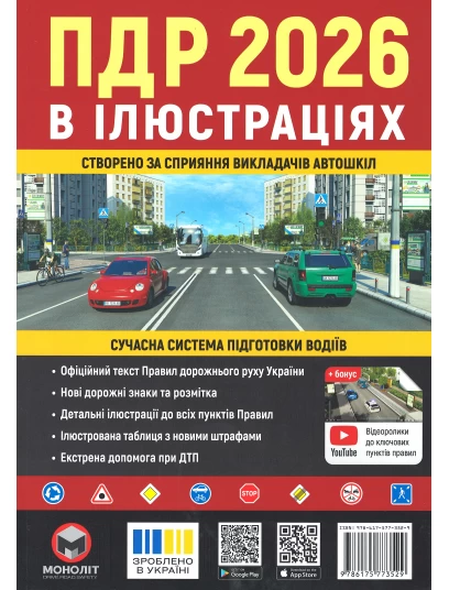 Правила Дорожнього Руху України 2026 в ілюстраціях