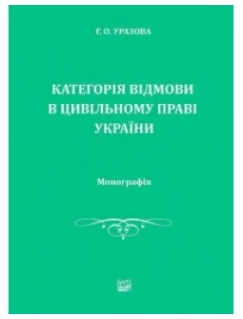Категорія відмови в цивільному праві України 